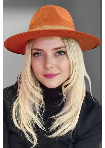 Uniquetrenders Kadın Panama Kaşe Fötr Şapka indirimleri