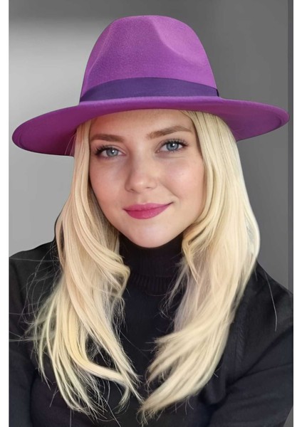 Uniquetrenders Kadın Panama Kaşe Fötr Şapka indirimleri