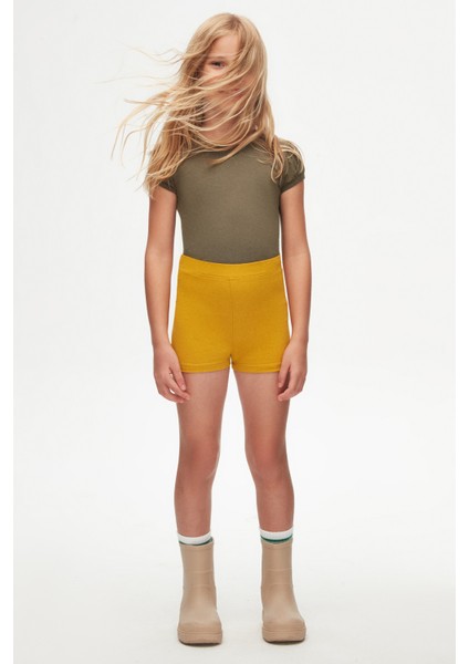 Hardal Basic Kız Çocuk Dans Şort