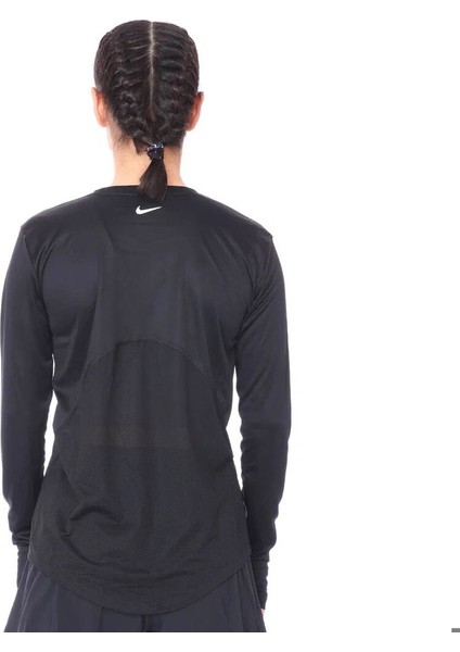 Miler Top Ls Kadın Siyah Koşu Uzun Kollu Tişört AJ8128-010 modelleri