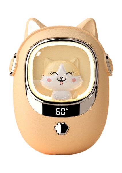 Taşınabilir USB Şarj Edilebilir El Isıtıcısı Dijital Ekranlı - Hızlı Şarj, 3000MAH Lityum Pil ile Dış Mekan Aktiviteleri, Avcılık, Golf ve Ofis Kullanımı Için (Yurt Dışından)