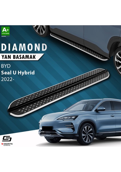 Byd Seal U Hybrid Diamond Krom Yan Basamak 193 cm 2022 Üzeri