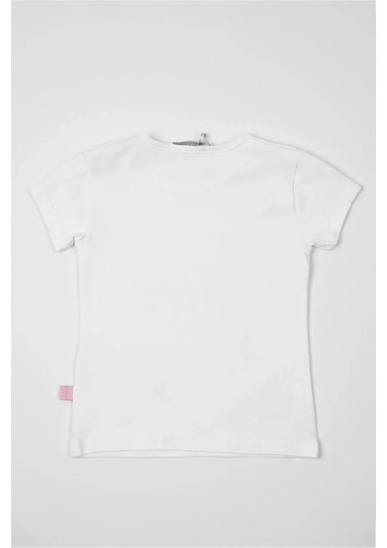 Kız Çocuk Meow Tshirt