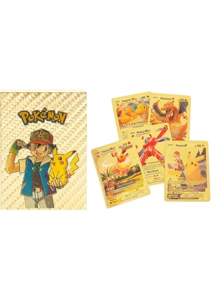 Nessiworld Pokemon Starter Kartları Gold 55'li Paket