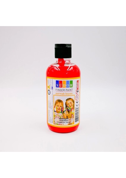 Parmak Boyası 250 ml Vermiyon - SD8008-04