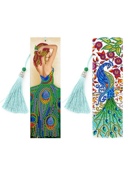 Ev Yapımı Kitap Ayraçları Kolye Ayraçları Yeni Başlayanlar, Kitap Okuyucuları Için Kendin Yap Tasarımları (Yurt Dışından)