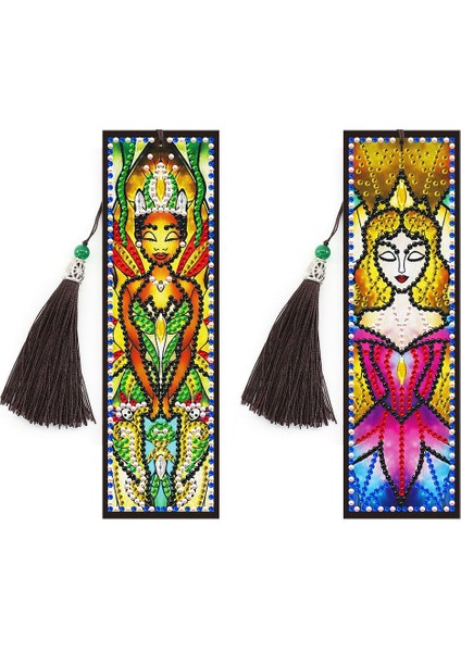 Ev Yapımı Kitap Ayraçları Kolye Ayraçları Yeni Başlayanlar, Kitap Okuyucuları Için Kendin Yap Tasarımları (Yurt Dışından)