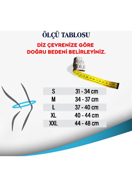 - Code 703 Örme Patella ve Ligament Destekli Dizlik modelleri
