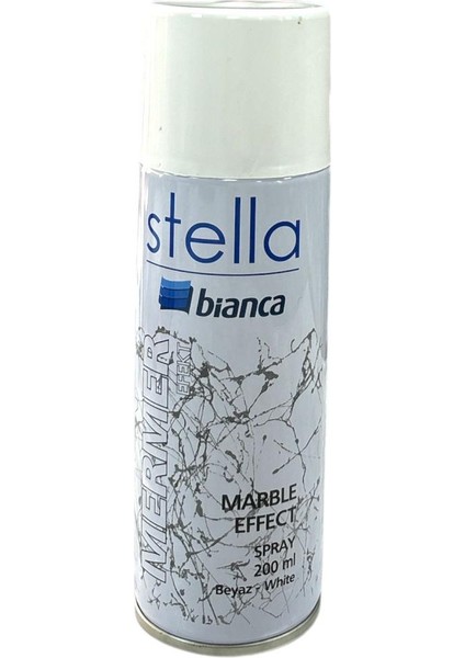 Çok Amaçlı Mermer Efekti Sprey 200 ml Beyaz