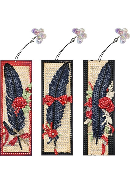 Ev Yapımı Kitap Ayraçları Kolye Ayraçları Yeni Başlayanlar, Kitap Okuyucuları Için Kendin Yap Tasarımları (Yurt Dışından)