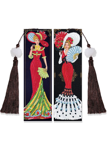 Ev Yapımı Kitap Ayraçları Kolye Ayraçları Yeni Başlayanlar, Kitap Okuyucuları Için Kendin Yap Tasarımları (Yurt Dışından)