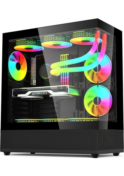 Nextgen K-X Ryzen 5 7500F 32GB 1tb M.2 Nvme Rtx 4070 Super 12GB 27" 200HZ 240MM Sıvı Soğutma Oyuncu Masaüstü Bilgisayarı fiyatları