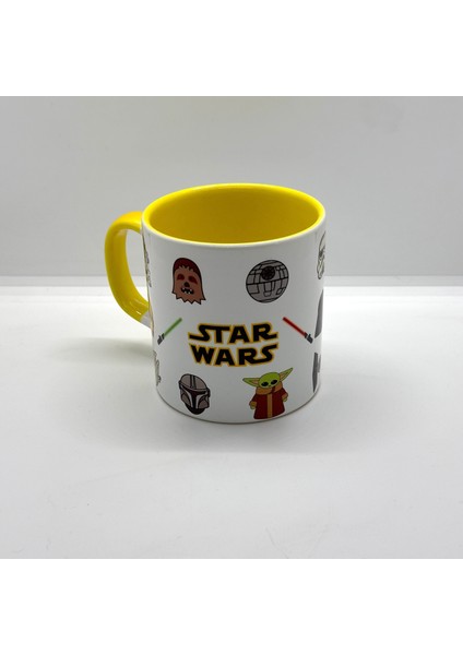 Star Wars Icons Sarı Kulplu Bardak