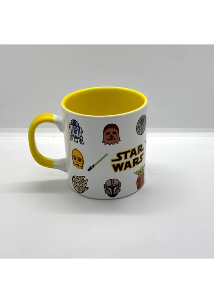 Star Wars Icons Sarı Kulplu Bardak