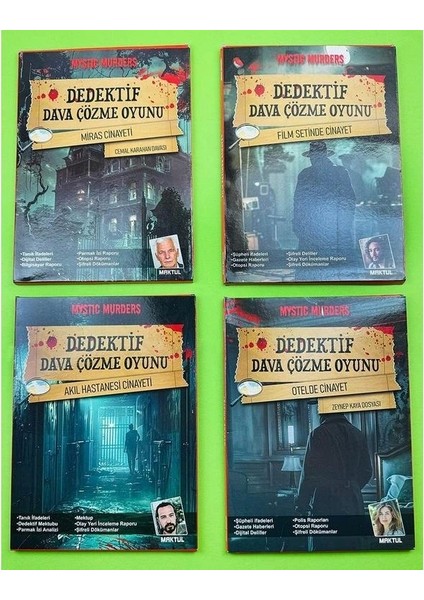 Bam Mystıc Murders Dedektif Iz Sürme Oyunu - Tekli modelleri