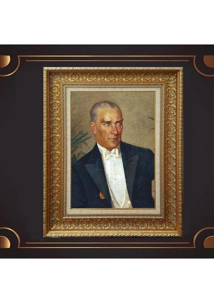 Özel Altın Seri Atatürk Tablo CV127