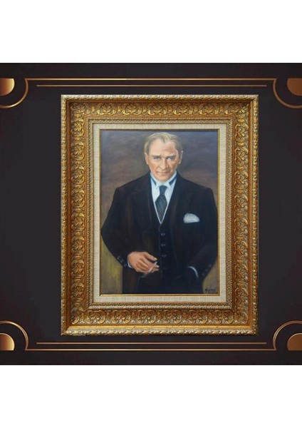 Özel Altın Seri Atatürk Tablo CV290