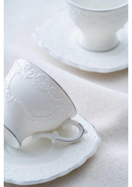 SYT-06058 Angela Silver 6'lı Kahve Fincan Takımı fiyatları