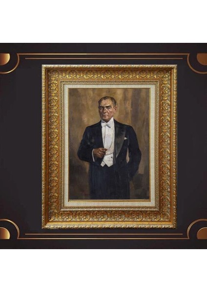 Özel Altın Seri Atatürk Tablo CV79
