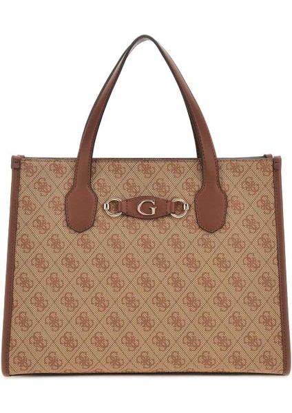 Kadın Izzy 2 Comp Tote Bags El Çantası - Bej