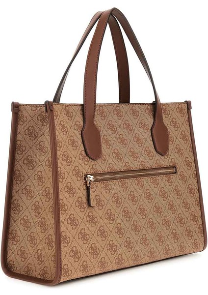 Kadın Izzy 2 Comp Tote Bags El Çantası - Bej fiyatları