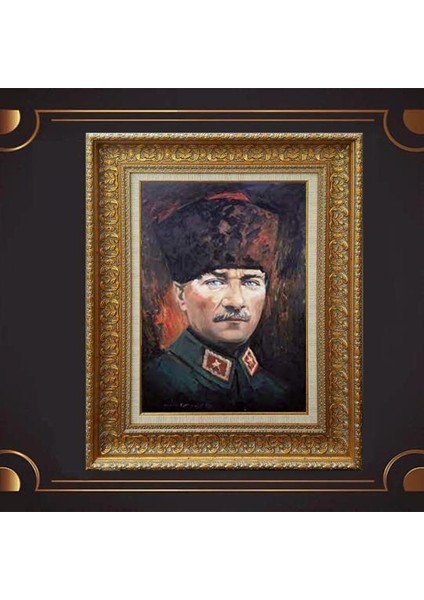Özel Altın Seri Atatürk Tablo CV125