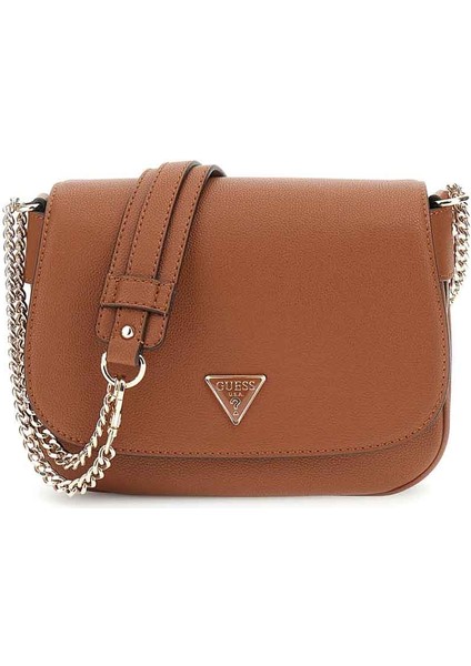 Kadın Fedora Flap Shoulder Bags Omuz Çantası - Taba