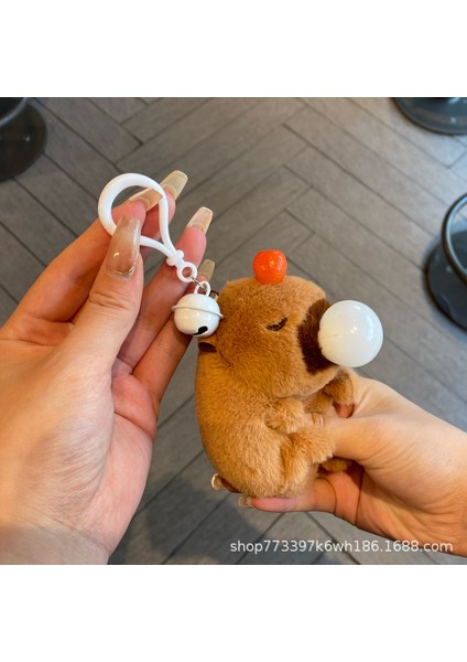 Weırsoın Kapibara Capybara Kolye Peluş Bebek Sevimli Küçük Kolye (Yurt Dışından) fiyatları
