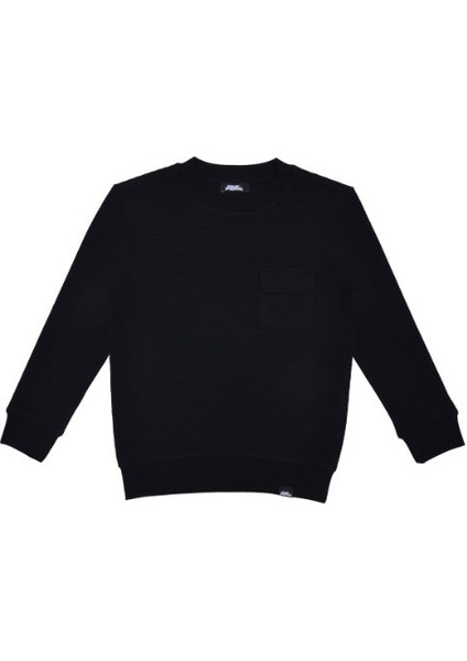 Erkek Çocuk No Fear Sweatshirt - Siyah