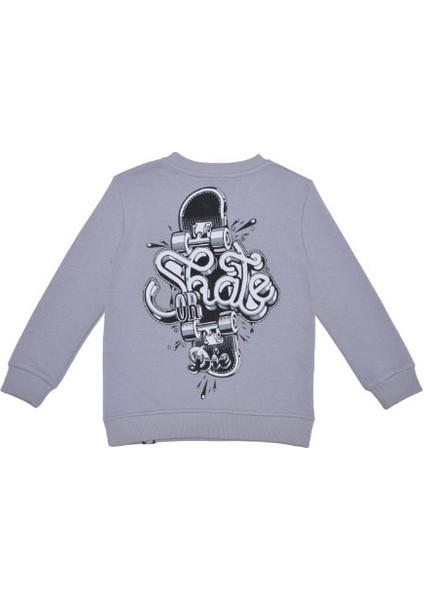 Erkek Çocuk No Fear Sweatshirt - Açık Gri fiyatları