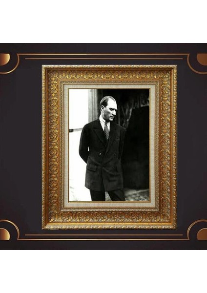 Özel Altın Seri Atatürk Tablo CV60