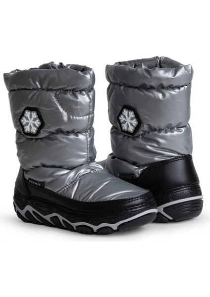 Snowy Kız Çocuk Gri Bot BUCK1139-064