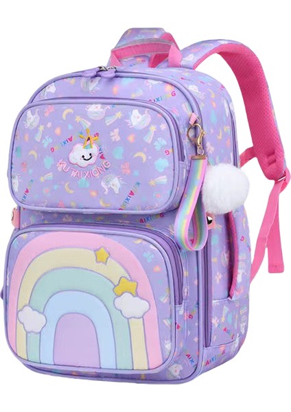 Yeni Prenses Gökkuşağı Çocuk Sırt Çantası (Yurt Dışından)