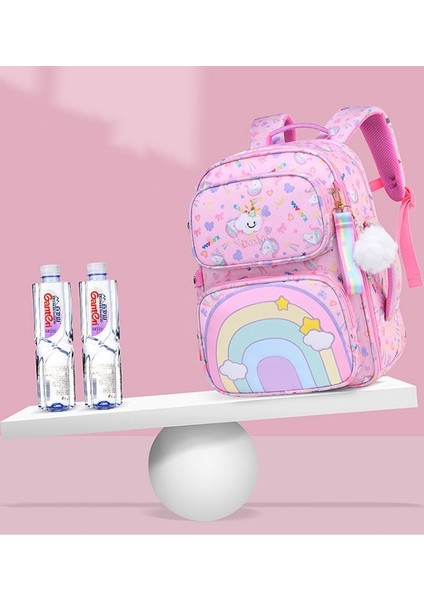 Yeni Prenses Gökkuşağı Çocuk Sırt Çantası (Yurt Dışından) modelleri