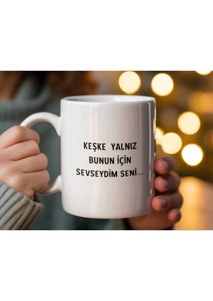 Özel Kahve Kupası, Sevdiğine Hediye Kupa Bardak, Kahve Severler Için Eşsiz Hediye Fikri