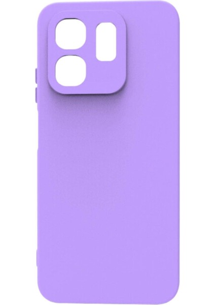 Infinix Hot 50I Kılıf Kamera Korumalı Silikon Rubber Arka Kapak