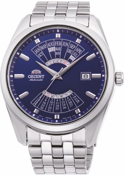 RA-BA0003L30B Kurmalı Otomatik Çelik Gri Lacivert Kadran 44 mm Erkek Kol Saati