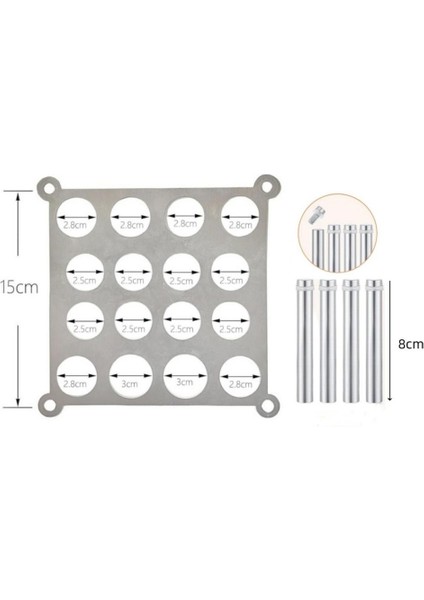 Kare Metal Satranç Kalıp Tutucu YH010 (Yurt Dışından) modelleri