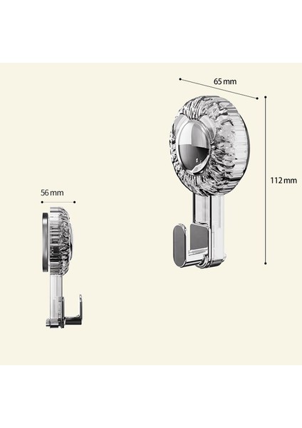 Döner Vantuz Kancası Güçlü Vakumlu Yapışkan Kanca (Yurt Dışından) fiyatları