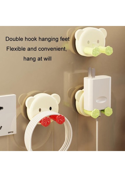 Vantuz Fiş Kancası Veri Kablosu Duvar Depolama Sabitleyici (Yurt Dışından) indirimleri