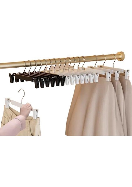 5 Adet/paket Nano Pantolon Askısı Dikişsiz Pantolon Klipsi (Yurt Dışından) fiyatları
