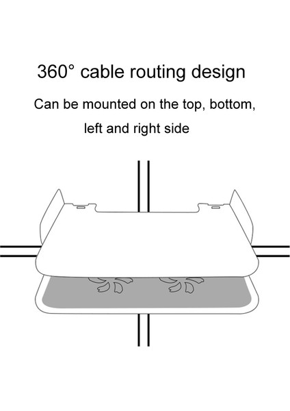 Ana Sayfa Duvara Monte Deliksiz Set Üstü Kutu Raf 30CM (Yurt Dışından) fırsatları