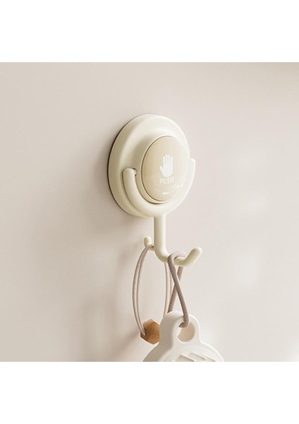 Delikli Olmayan Banyo Duvar Asma Kancası (Düz Kanca) (Yurt Dışından)
