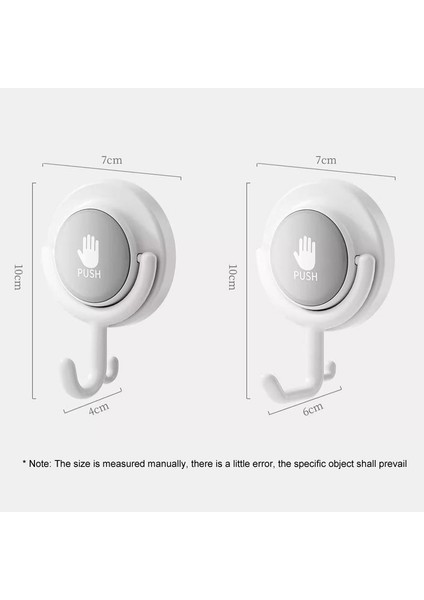 Delikli Olmayan Banyo Duvar Asma Kancası (Düz Kanca) (Yurt Dışından) fırsatları