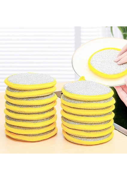 10 Adet/paket Çift Taraflı Bulaşık Süngeri (Yurt Dışından)