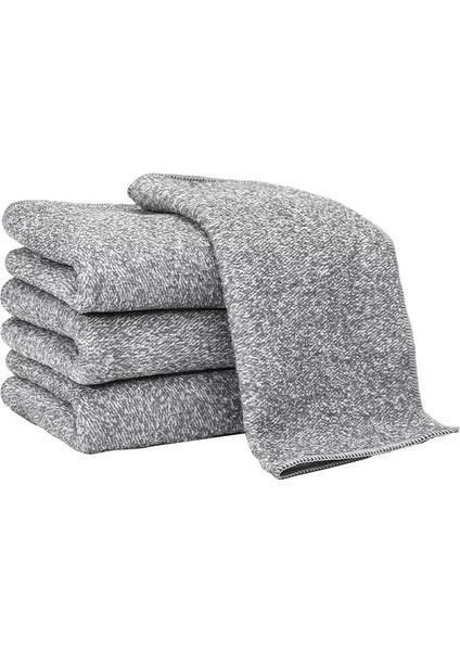 10 Adet/paket Bambu Kömür Elyaf Bulaşık Bezi 11.8 Inç (Yurt Dışından)