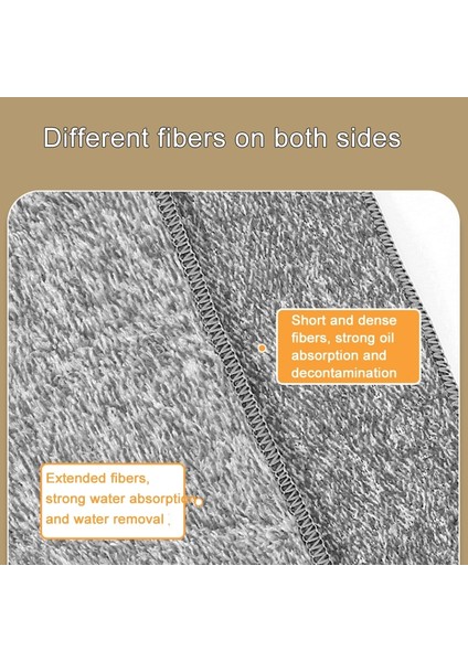 10 Adet/paket Bambu Kömür Elyaf Bulaşık Bezi 9.8 Inç (Yurt Dışından) modelleri