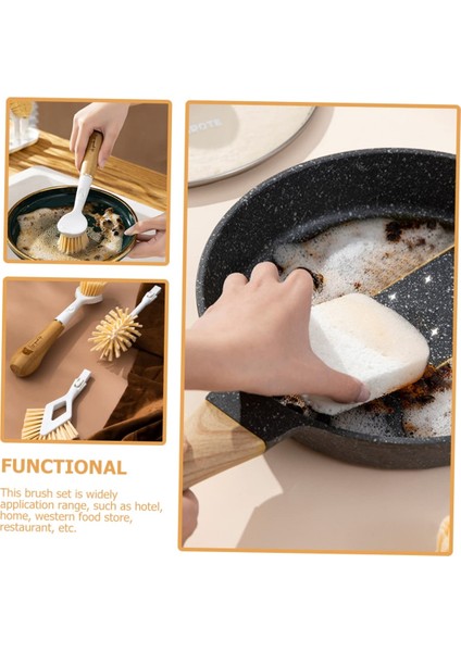 Mutfak 4'ü 1 Arada Temizleme Fırçası Seti (Yurt Dışından) indirimleri