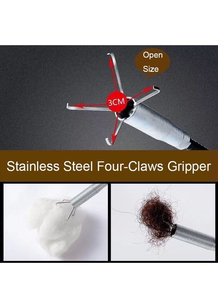 Dört Pençe Hortumlu Tuvalet Temizleyici 200CM (Yurt Dışından) modelleri