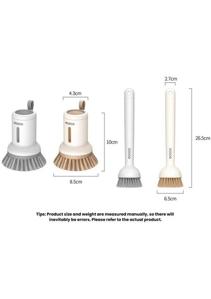 2 Adet/takım Ecoco Ev Tencere Yıkama Bulaşık Yıkama Fırçası (Yurt Dışından) fırsatları